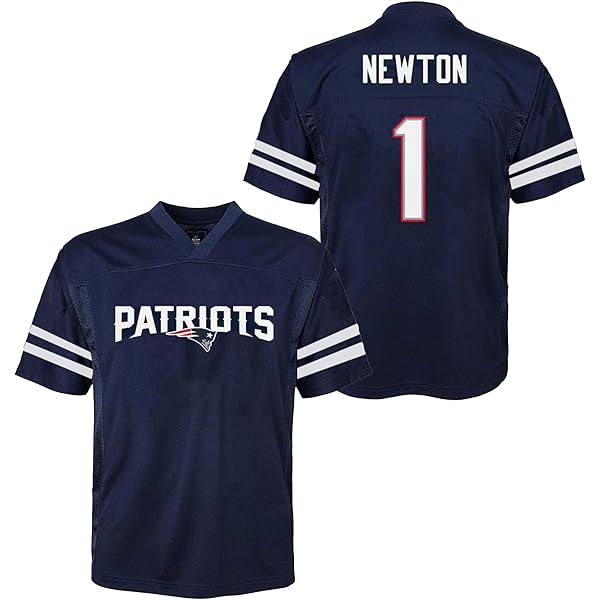 Amazon.com: Cam Newton New England Patriots #1 Red Kids Youth 8-20