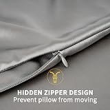 ZIMASILK 100% Mulberry Silk Pillowcase 600TC 6A Dark Grey 50x75 cm view 7