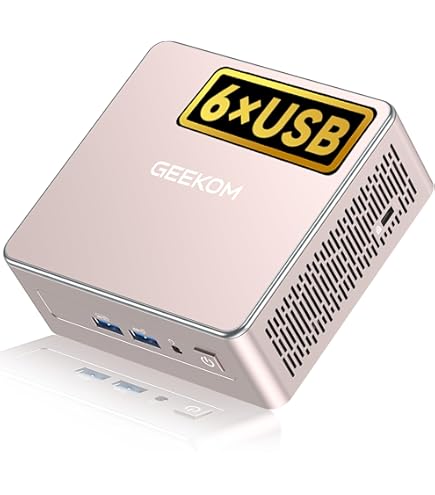 GEEKOM A6 ミニPC Ryzen 7 6800H Amazon.com: GEEKOM A6 Mini PC with AMD Ryzen 7 6800H, 16GB