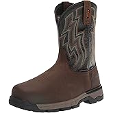 Ariat Rebar Flex Western Waterproof Composite Toe Work Boots – Men’s Square Toe Western Work Boot
