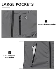 Little Donkey Andy Men's Lightweight Softshell Vest