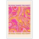 BNGFDV Retro Waves Pink Orange Do What Makes You
