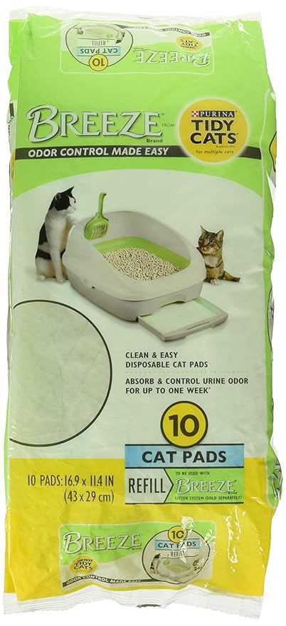 tidy cat breeze pads
