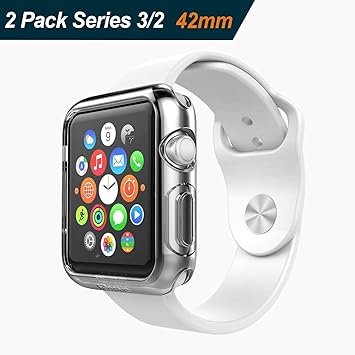 ivoler [2 Unidades] Funda para Watch 42mm Series 3/2, Protector de ...