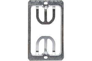 Leviton Wallplate Mounting Bracket, 1 Gang, C0224