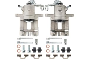 PHILTOP Rear Disc Brake Caliper Assembly Replacement For Volkswagen 1998-2000 Beetle, 1999-2002 Cabrio, 2000 Jetta GLS L4 2.0/TDI/GL, 1999 Golf, Audi 2000 TT 192570+192571 Rear Driver and Passenger