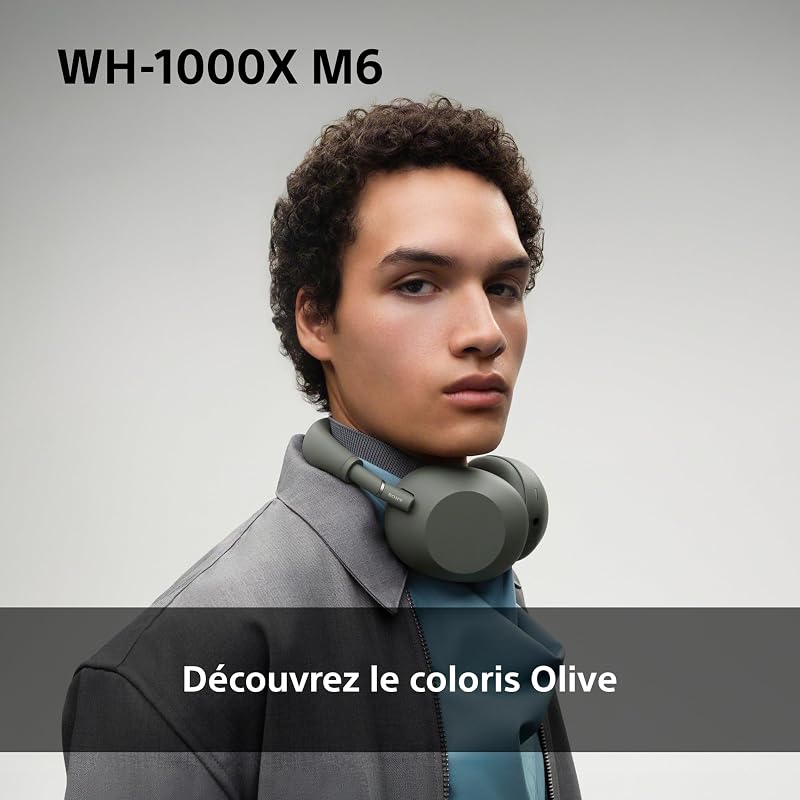 WH-1000XM6 Casque Bluetooth sans Fil Premium à réduction de Bruit