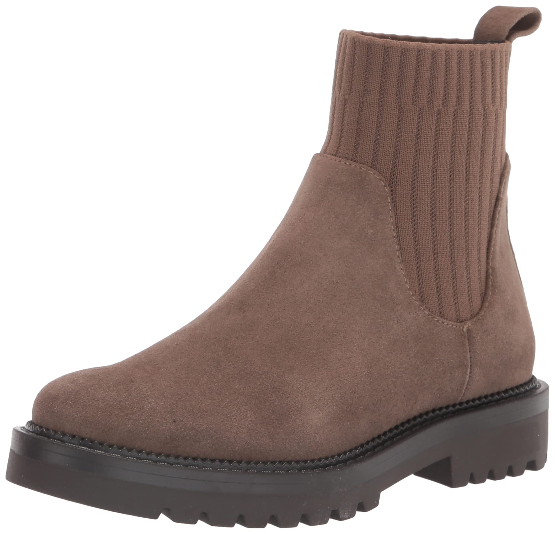 Blondo Women’s Hallie Waterproof Boot, Dark Taupe Suede, 4.5