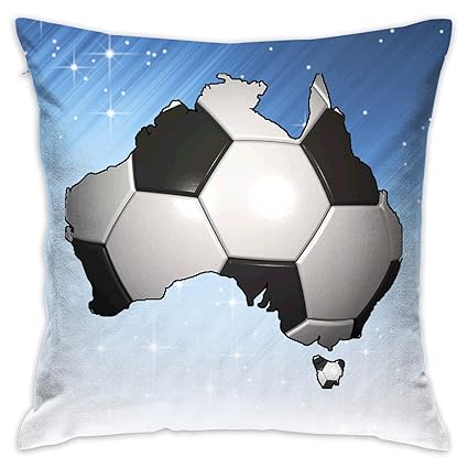 Amazon Com Uyikuvt Football Soccer In Australia Pillow Case Throw