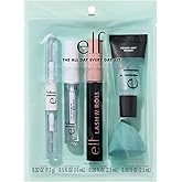 e.l.f. All Day Every Day Makeup Kit | Hydrating Face Primer, Curling Mascara, High-Shine Lip Gloss & Clear Eyebrow Gel + Masc