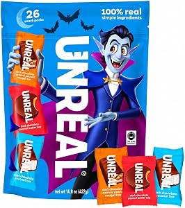 UNREAL Halloween Dark Chocolate Variety Pack, 14.8 OZ