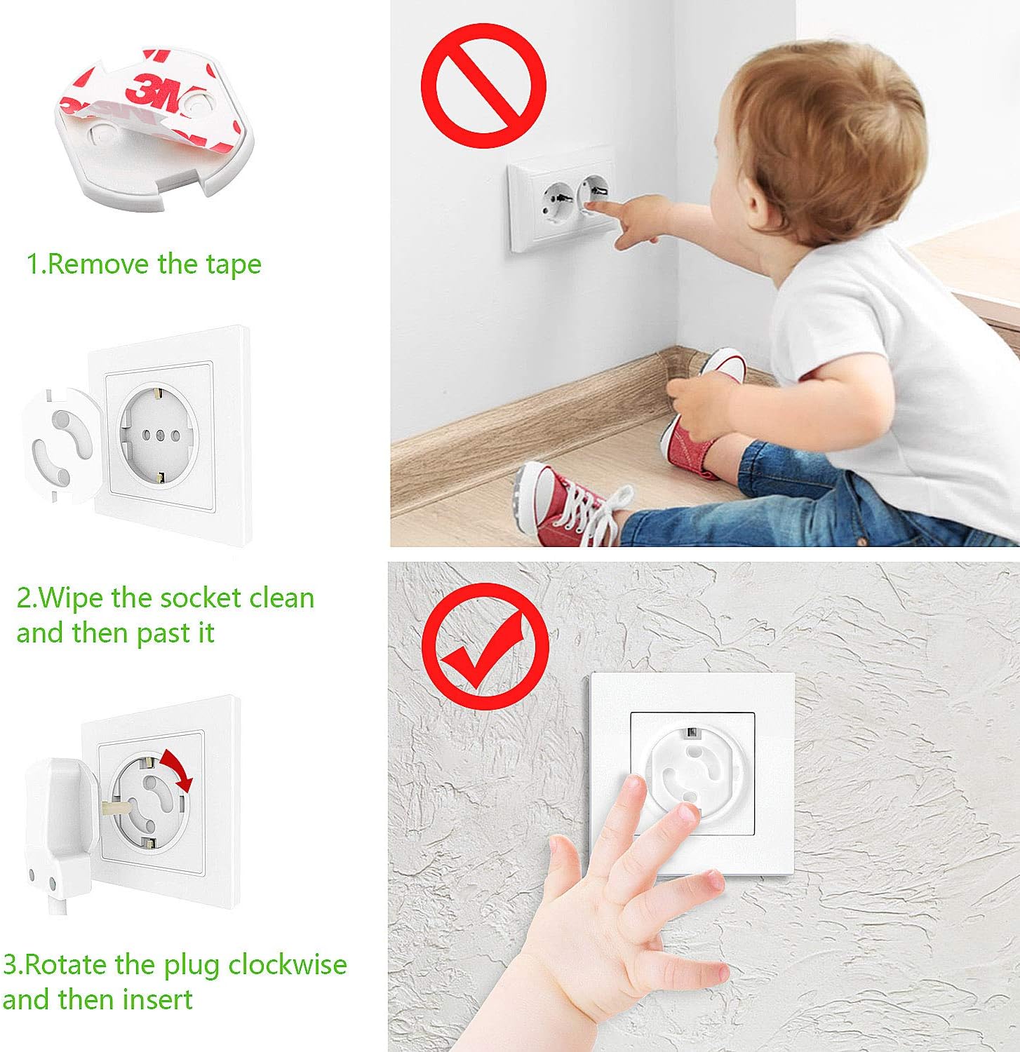 6 Bloc Porte Securite Bebe Protection Et Securite Pour Enfants 14 Cache Prise 8 Securite Placard Enfants Jolintek 42 Pcs Kits Securite De Bebe Enfants 14 Coin De Table Protection Bebe Bebe