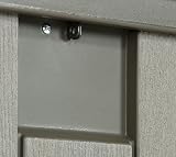 LIFETIME Storage Box Desert Sand Grey 151x72x69 cm Wood Grain Textured view 9