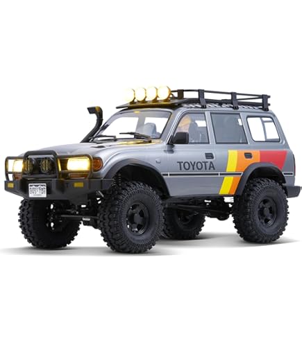 Amazon.com: EAZYRC FMS FCX10 1/10 RC Crawler LC80 Series