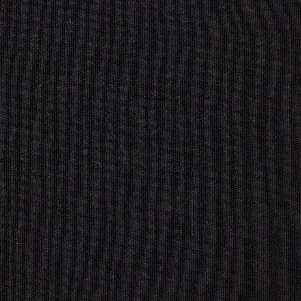 Kt KILOtela - Plain Canvas Fabric - Polycotton - Size: 100 cm Length x 280 cm Width | Black ─ 1 Meter — image 1