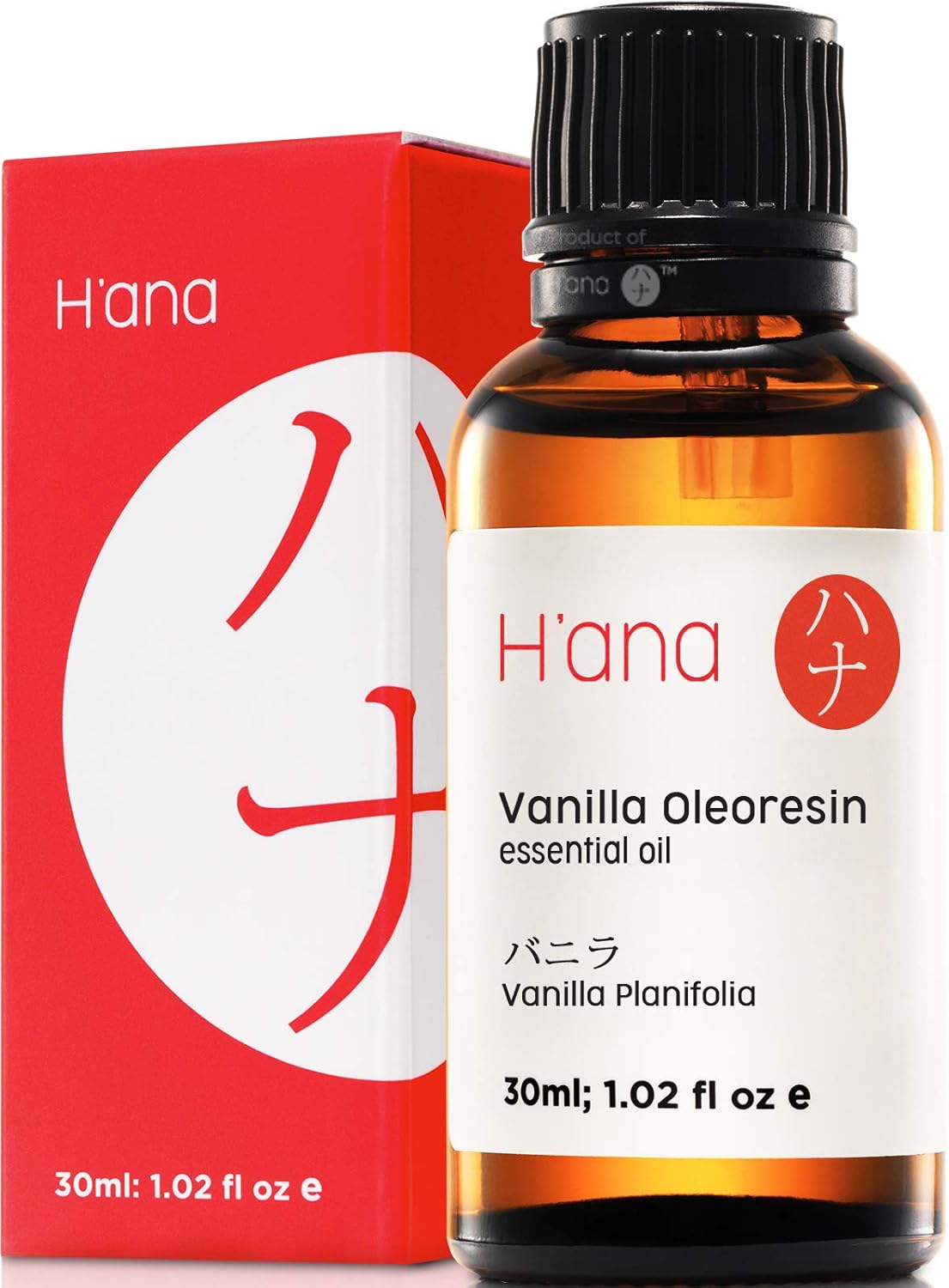 H’ana Pure Vanilla Essential Oil for Diffuser & Skin (30 ml)