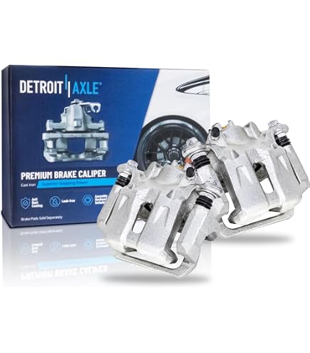 2x Rear Brake Calipers For 2002-2010 Dodge Ram 1500 Pair W/ Bracket