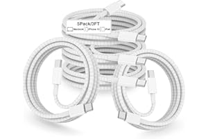 FASHIA USB C to USB C Cable 3FT for iPhone 15 Charging Cord,Type C to Type C Fast Charger Cord for Apple iPhone 15 Plus/15 Pro/15 Pro Max,USBC Fast Charging Cable for MacBook/iPad Pro,Samsung Galaxy,Android