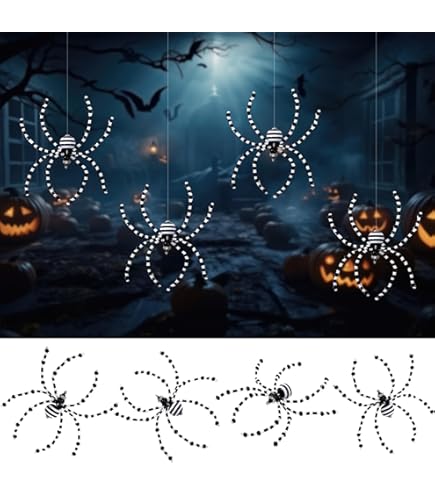 Kumikumi Halloween Hanging Decorations 3 Pack Paper Foldable