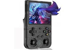RG353VS Retro Handheld Game Linux System RG3566 3.5 inch IPS Screen,RG353VS with 64G TF Card Pre-Installed 4452 Games Supports 5G WiFi 4.2 Bluetooth Online Fighting,Streaming and HDMI rg 353v Aivuidbs