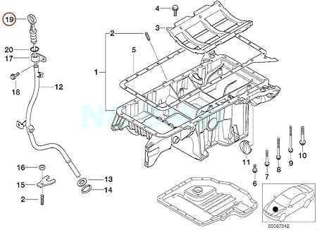 Amazon.com: BMW Genuine Dipstick: Automotive