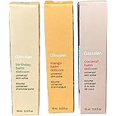 Glossier Balm Dotcom Trio Mango, Birthday, Coconut Size: 0.5 fl oz / 15 ml