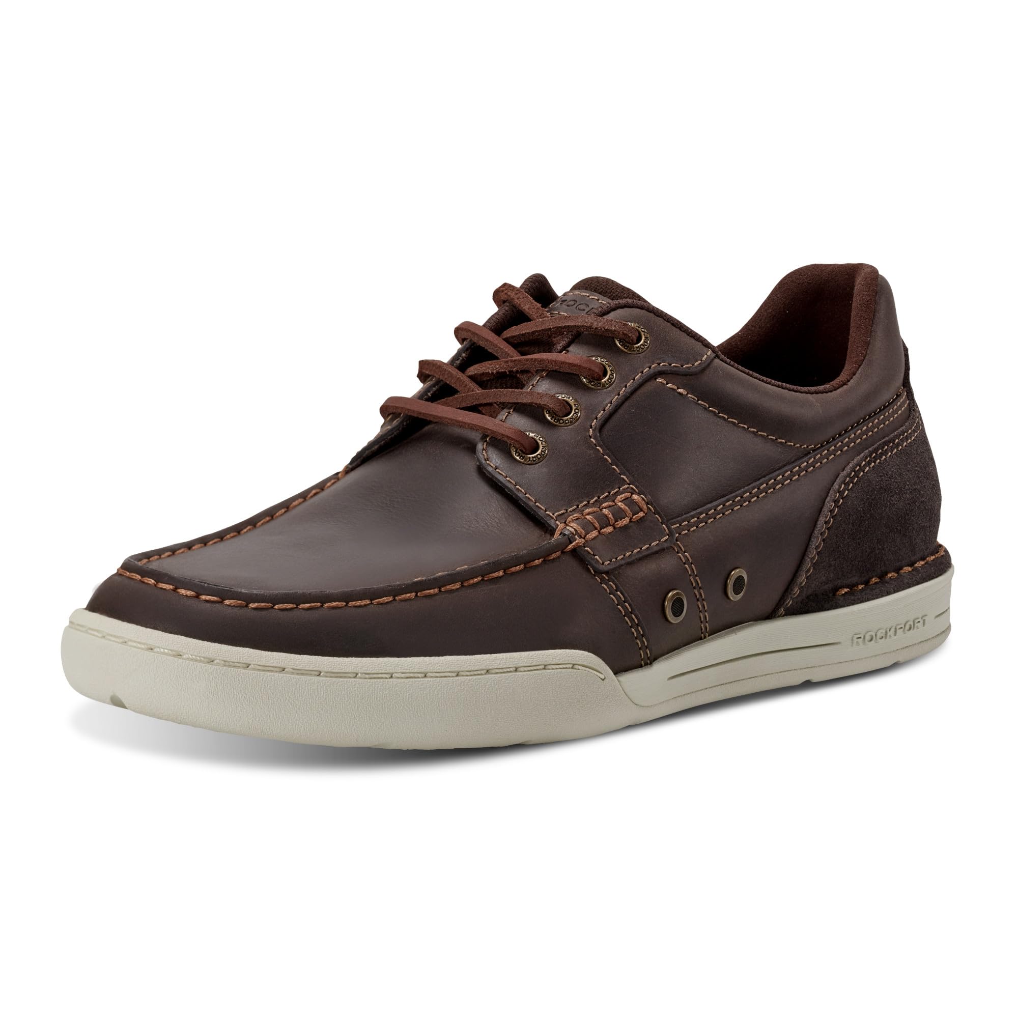 Rockport Men’s Wentworth, Dark Brown Leather, 11 Wide