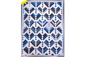 Cozy Quilt Designs 'Strip Club' Pattern - Teardrops (Includes Instructions for Four Project Sizes)