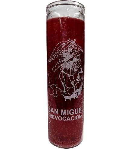 Amazon.com: 6 PCS Candle Saint Michael 7 Colors-SAN Miguel 7