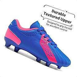 DREAM PAIRS Boys Girls Soccer Cleats Youth Firm