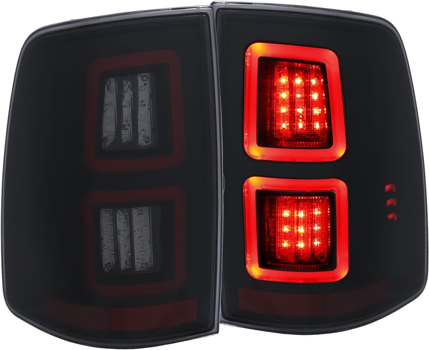 SPPC Dodge Ram LED Taillight Smoke Assembly (Pair)