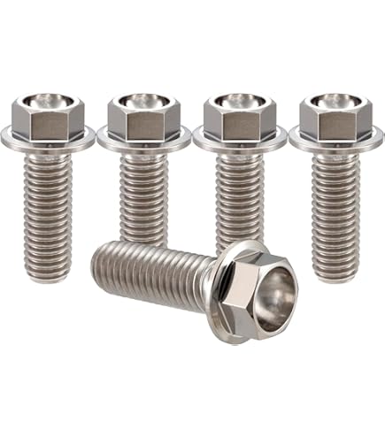 Set Da 4 Viti A Brugola In Titanio M6 X 35 Mm – Grado Aerospaziale Per Bici E Non Solo