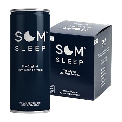Amazon Com Som Sleep The Original Sleep Support Formula W som sleep the original sleep support formula w melatonin magnesium vitamin b6 l theanine gaba non gmo vegan gluten free sleep aid drink