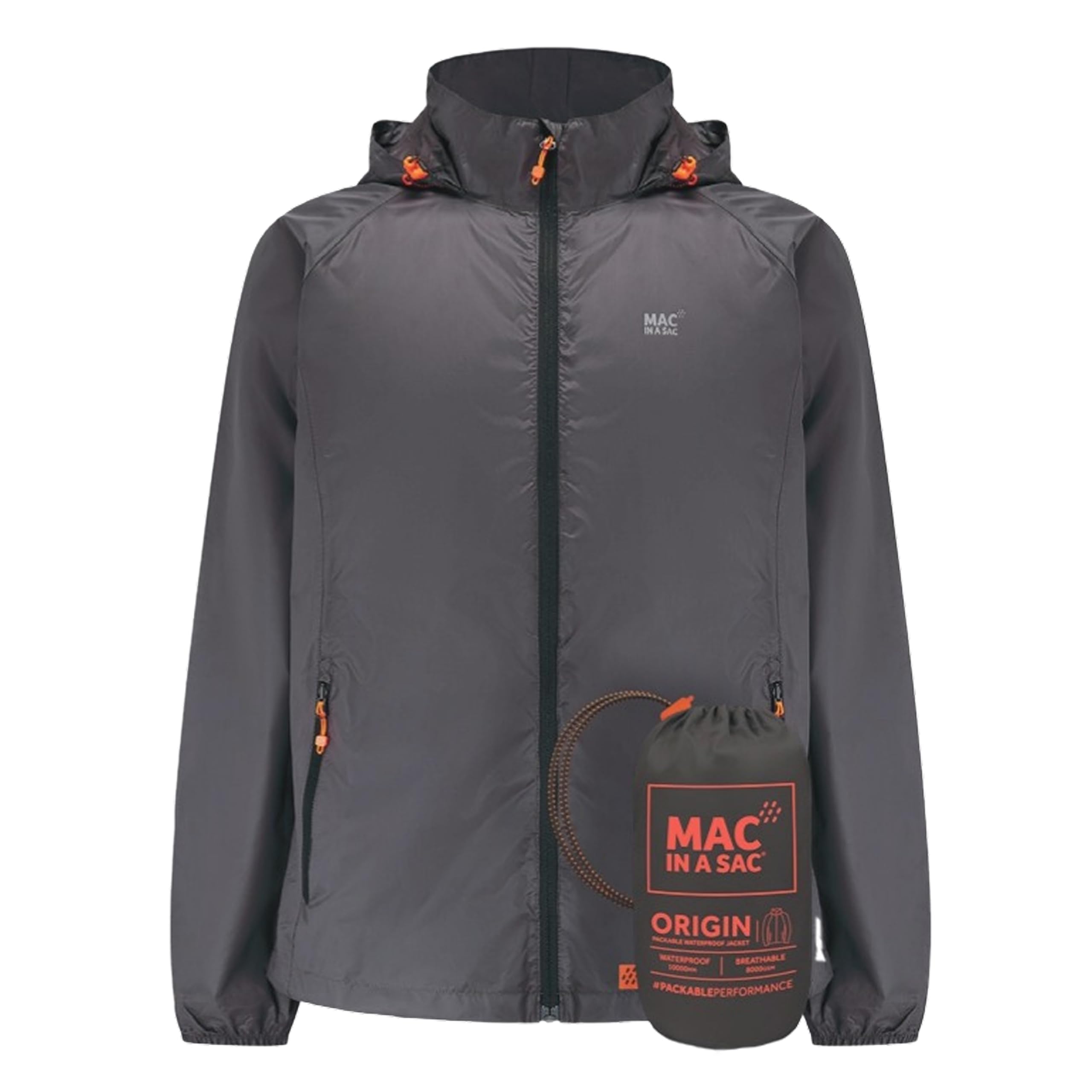 Mac in a Sac Men's Packable Rain Jacket - Origin