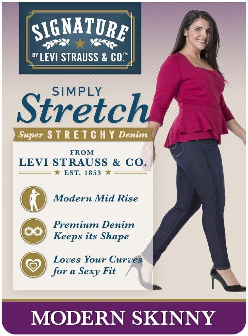 levi signature plus size jeans