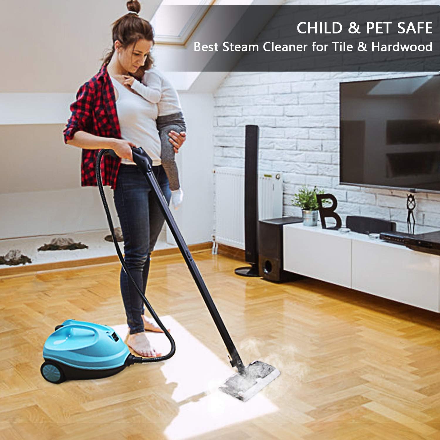 MLMLANT SC541 Steam Cleaners, Multipurpose Multi Purpose Mop, Powerful