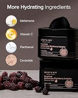 Mary&May Idebenone Blackberry Antioxidant Mask 20 Sheets Black Charcoal view 7