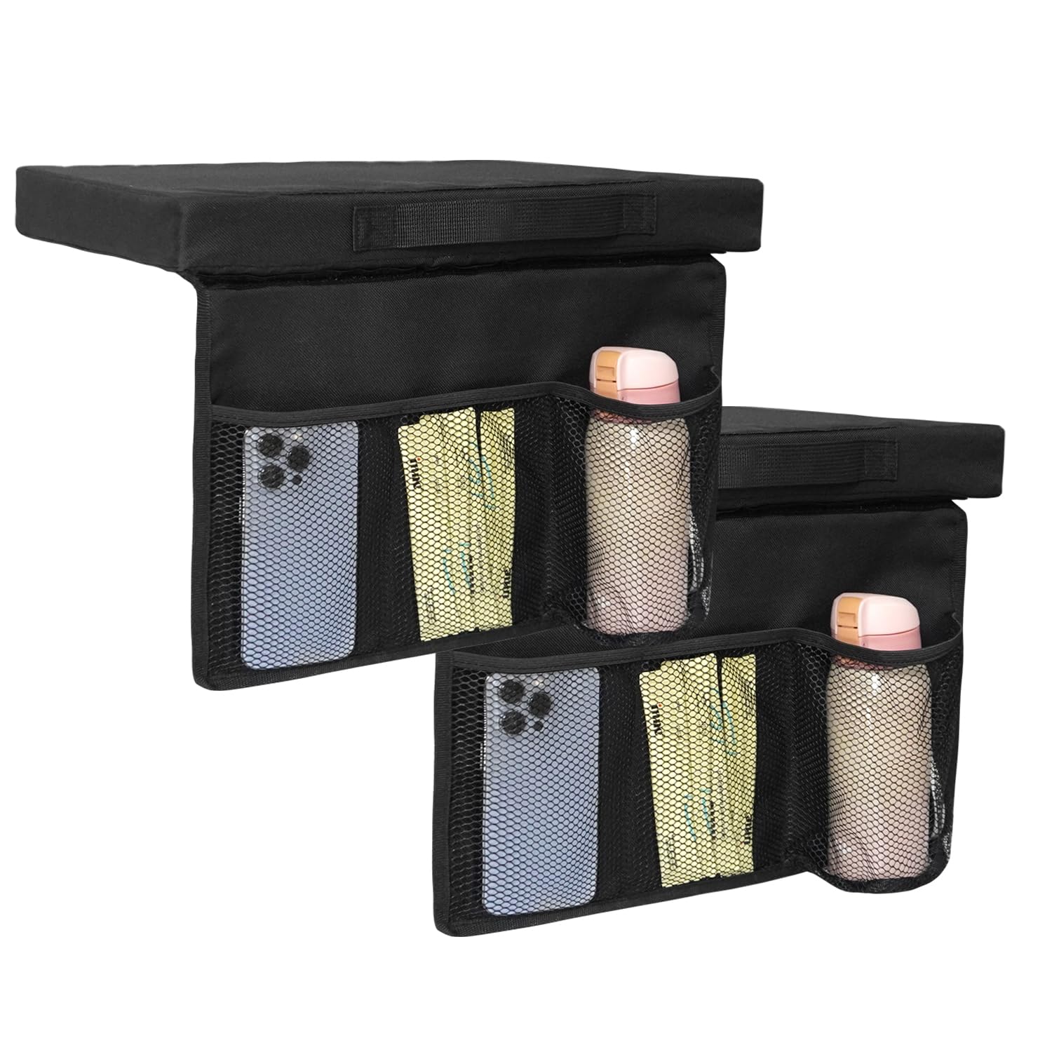 Photo 1 of CTWWFS 2 Pack Stadium Seat Cushion, Portable and Thick Bleacher Cushion, Stadium Cushion with Handle and Cup Holder, Bleacher Seat Cushion for Any Outdoor Events