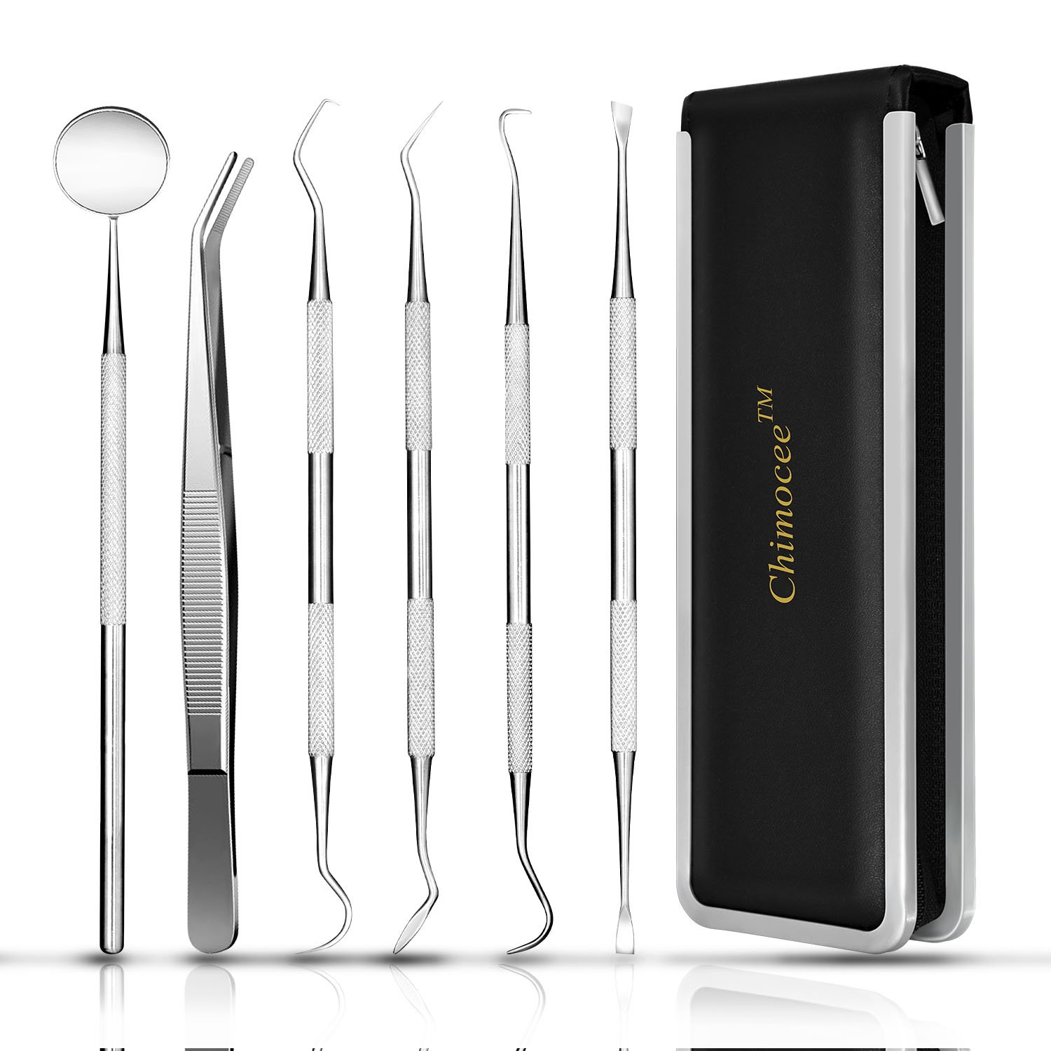 Dental Tools Kit, Chimocee Dental Hygiene Tools Tartar Scraper and