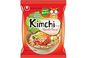 Nongshim Noodle Soup, Kimchi, 4.2 Ounce (Pack of 10) by Nongshim