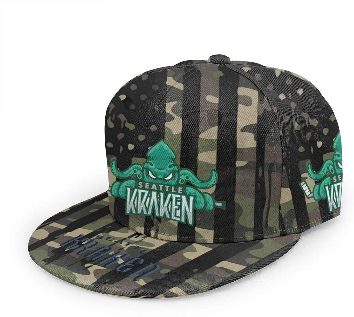 Kraken Baseball Cap for Men Women Classic Adjustable Plain Hat Sun