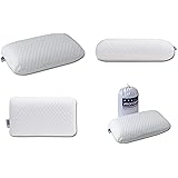 ProComf Travel and Camping Mate/Baby/Kid's/Teen's/Adult's Memory Foam Pillow (White)