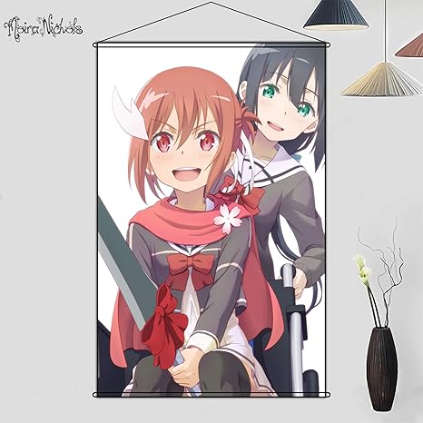 Amazon Moira タペストリー 結城友奈は勇者である 結城友奈 ゆうきゆうな 東郷美森 とうごうみもり 掛ける絵 ポスター 二次元 漫画 巻物 軸物 掛け軸 壁アート クリスマス プレゼント Hd 壁アート 部屋飾り アニメ周辺 贈り物 おしゃれ 萌え カスタム可能 約50cmx70cm