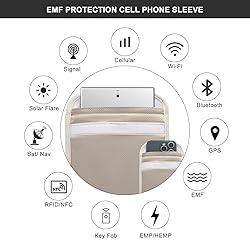 2Packs E|M|F Shield Sleeves For Cell Phone & Tablet