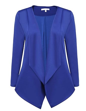 Trudge Damen Elegante Kurze Jacke V-Ausschnitt Bolerojacke langärmeliges Jäckchen Monochrom Herbst Winter