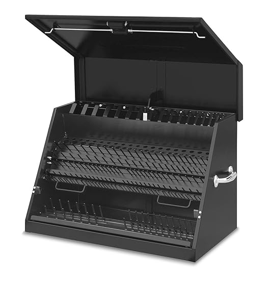 Montezuma LA400B 30Inch Portable TRIANGLE Toolbox MultiTier