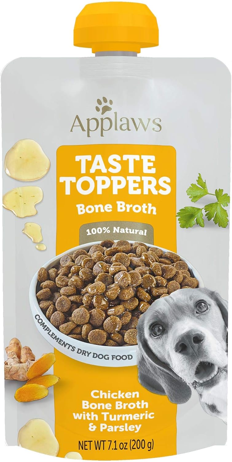Applaws Taste Toppers Chicken Bone Broth Wet Dog Food, 7.1 oz.