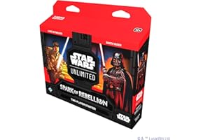 Star Wars: Unlimited TCG Spark of Rebellion Two-Player Starter Set - Learn, Battle, Collect! Trading Card Game for Kids and Adults, Ages 12+, 2 Players, 20 Min Playtime, Made by Fantasy Flight Games