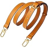 BMBMLV Vachetta Leather Strap Adjustable Crossbody Strap for Small Bags Pochette Mini NM Eva Favorite PM MM Nano Speedy