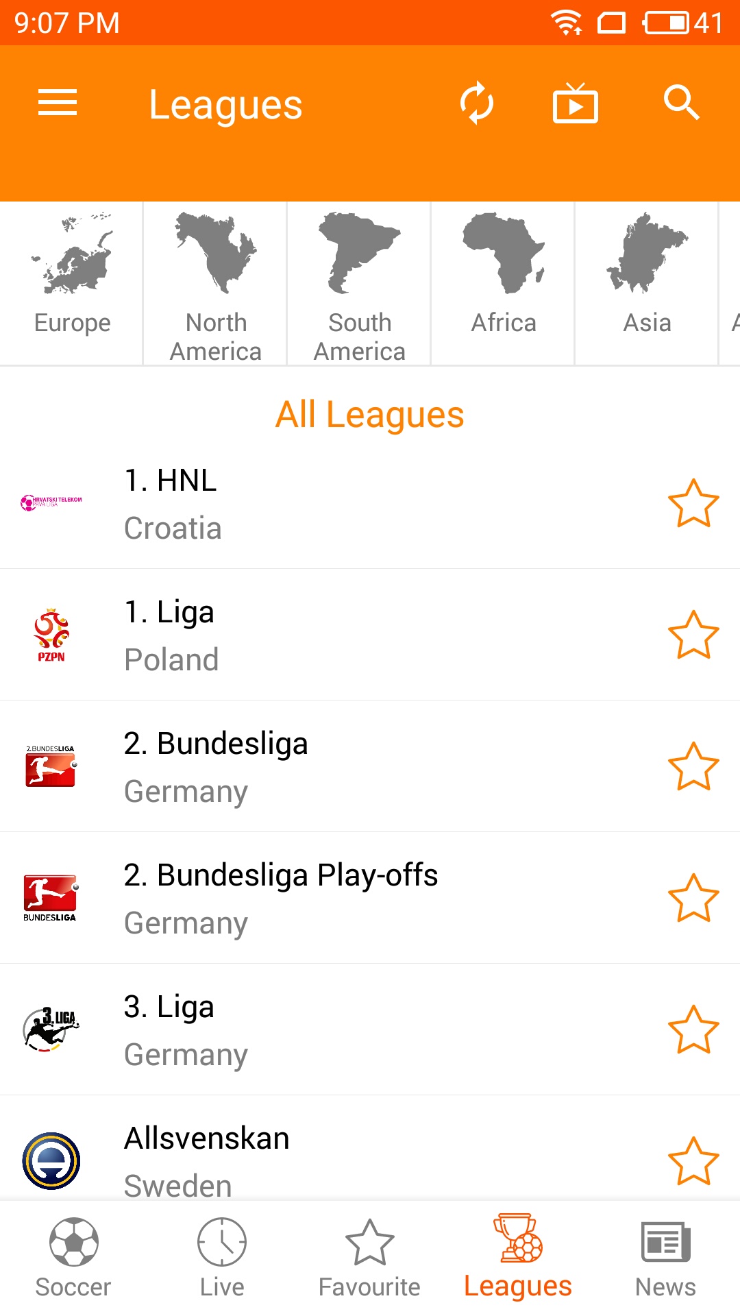 Amazon Com Footnob Soccer Live Score Fixtures News Stats